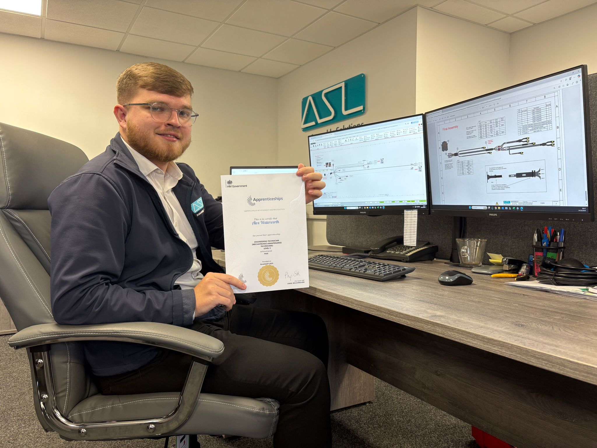 Alex Level 3 Diploma in Advanced Manufacturing & Engineering – Technical Support